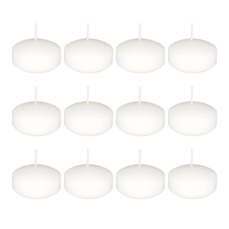 ميجا كاندلز طقم من 12 قطعة من الشموع العائمة عديمة الرائحة، طراز CGA063-W (12) - Image 1