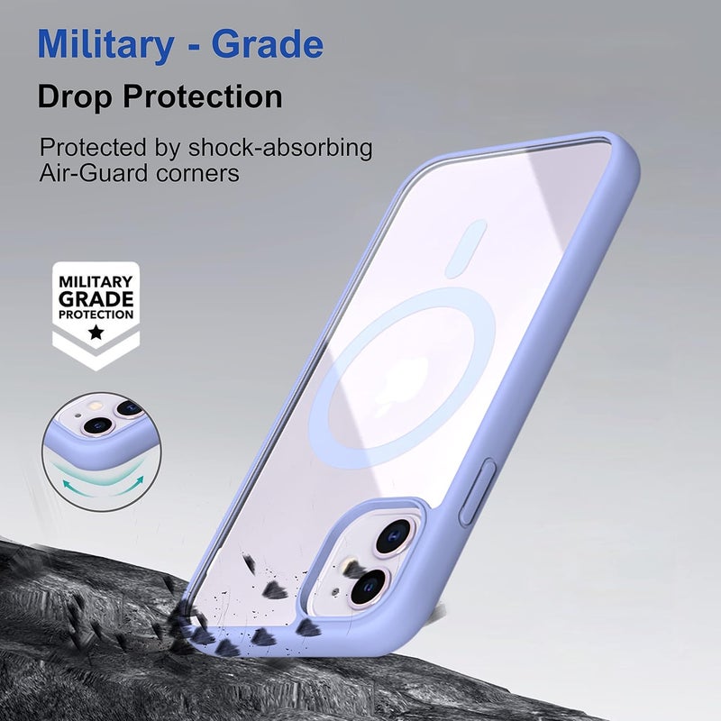 ZAPCASE غطاء خلفي لجهاز آيفون 11 | متوافق مع غطاء آيفون 11 الخلفي | غطاء خلفي مقاوم للخدوش | أزرق سييرا - Image 3