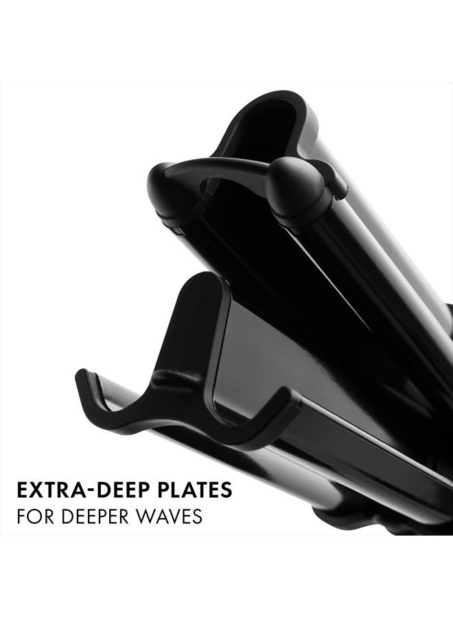 Hot Tools أداة هوت تولز برو أرتيست نانو سيراميك ديب ويفر | مكافحة التجاعيد وإضافة لمعان ضخم لتجاعيد الشاطئ - Image 3