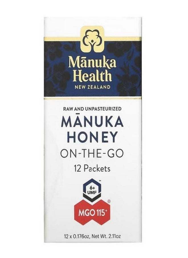 Manuka Honey On The Go MGO 115 12 Packets 0.176 oz 5 g Each - pzsku/Z8FB9C1D222E85E164143Z/45/_/1708109551/7a43ce5f-050f-443f-97d5-80352169442b