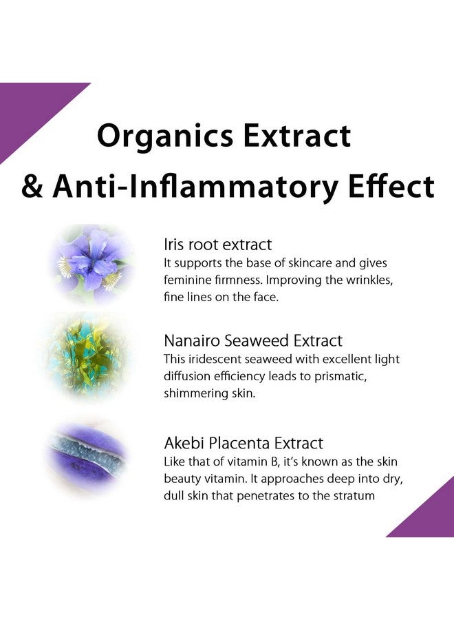 لولوون قطع من قناع الوجه المرطب المضاد للشيخوخة مجموعة قناع الوجه المرطب للعناية بالبشرة للجمال فوق 45 لونًا أزرق قزحي - Image 3