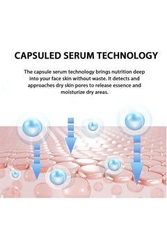 Lululun 7Pc Antiaging Hydrating Facial Sheet Mask Moisturizing Face Mask Pack Set Skin Care For Beauty Over 45 Iris Blue  - Image 5