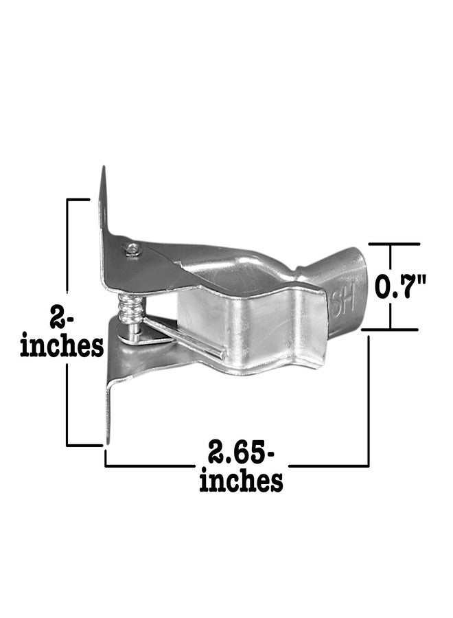 Harrier Hardware 10-Pack Wall-Mount Organizing Spring Clamps for Tools, Rakes and Brooms - Image 4
