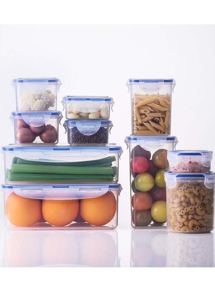 LocknLock 550ml Rectangular  Airtight Food Storage Container with Sauce Tray - BPA-Free, Microwave, Freezer, and Dishwasher Safe