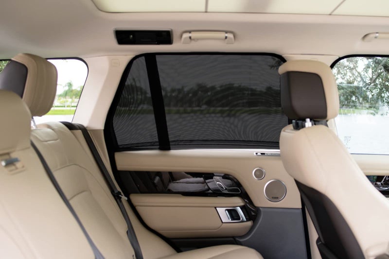 Autopect Side Window Sunshade Sock Screen-Shade (Pack of 2) â€“ Block Sun Rays to Keep Car Interior Cool and Comfortable â€“ Elasticized Universal Fit Mesh Sun Shade for Car, Truck, SUV, Van - Image 3