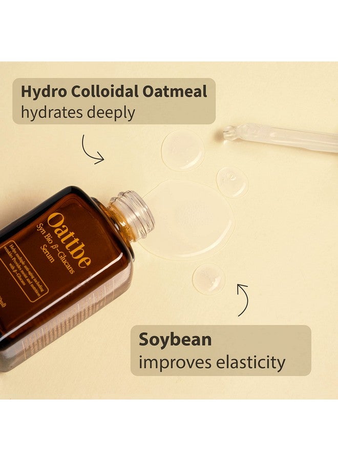 Oattbe Syn Bio Beta Glucan Serum Intense Hydration Premium Korean Anti Aging Face Serum With Powerful Natural Actives 1.01 Fl.Oz - Image 3