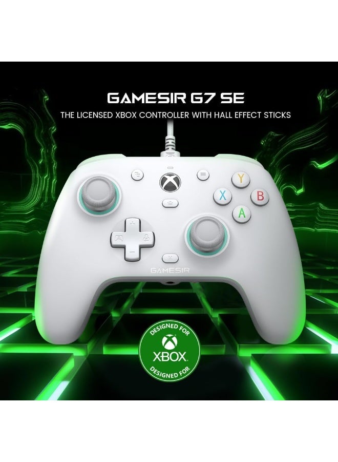 جيم سير جهاز تحكم سلكي GameSir G7 SE لجهاز Xbox Series X|S و Xbox One و Windows 10/11؛ جهاز تحكم سهل الاستخدام مع عصي تحكم بتقنية Hall ومخرج صوت 3.5 مم - Image 3