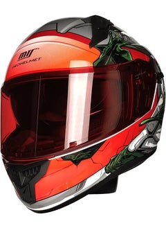 MTS M-801-SNAKE War Helmet with Sun Visor (Red Lens)  - Image 2