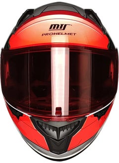 MTS M-801-SNAKE War Helmet with Sun Visor (Red Lens)  - Image 3
