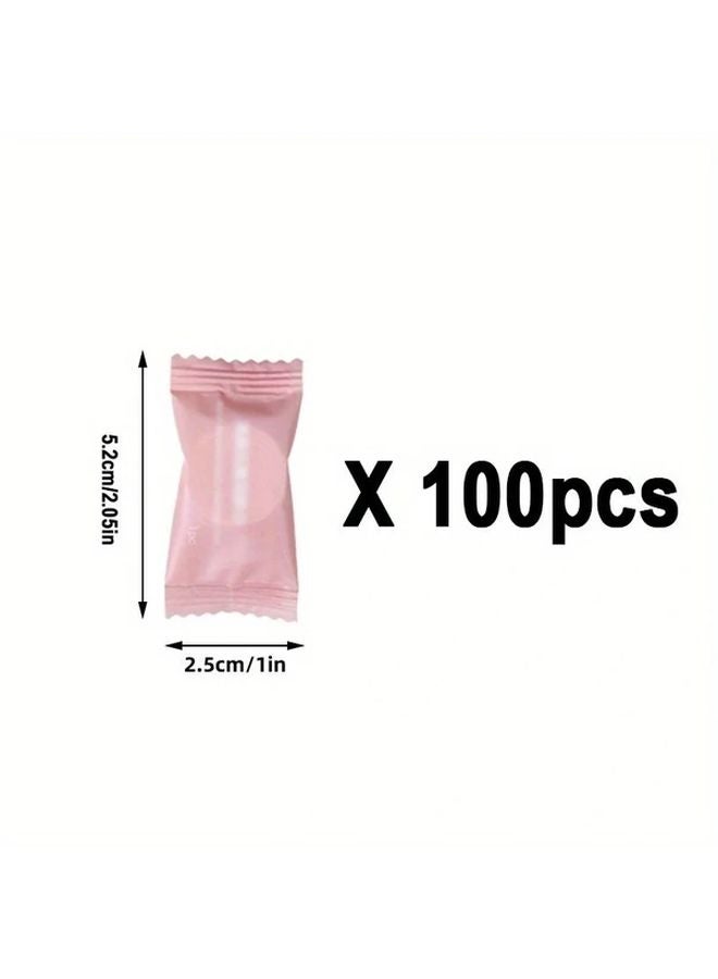 100pcs Compressed Disposable Towels Portable Facial Wet Wipes Travel Value Pack - Image 1