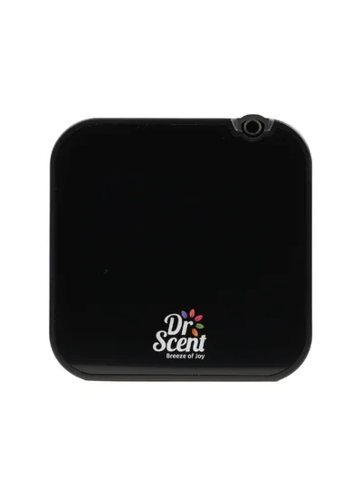 Dr Scent Essential Oil Diffuser – Mini: Miniature Aromatherapy Wonder with 30-100 Sqm Coverage, Exquisite Design, and Mobile App Integration for Enhanced Fragrance Experience (FULLY BLACK)