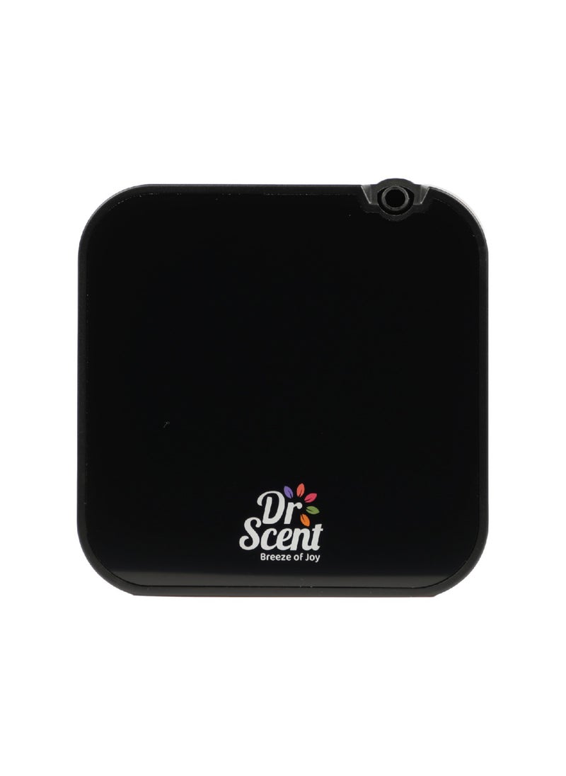 Dr Scent - Essential Oil Diffuser – Mini: Miniature Aromatherapy Wonder with 30-100 Sqm Coverage, Exquisite Design, and Mobile App Integration for Enhanced Fragrance Experience (FULLY BLACK) - Image 1