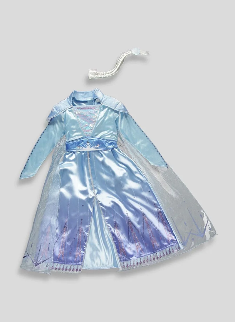 Matalan Kids Disney Frozen 2 Elsa Fancy Dress Costume