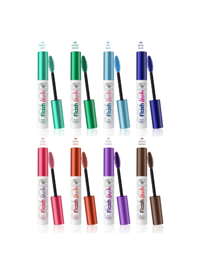 Golden Rose Flash Lash Color Mascara 07 PLUM PURPLE - Image 2