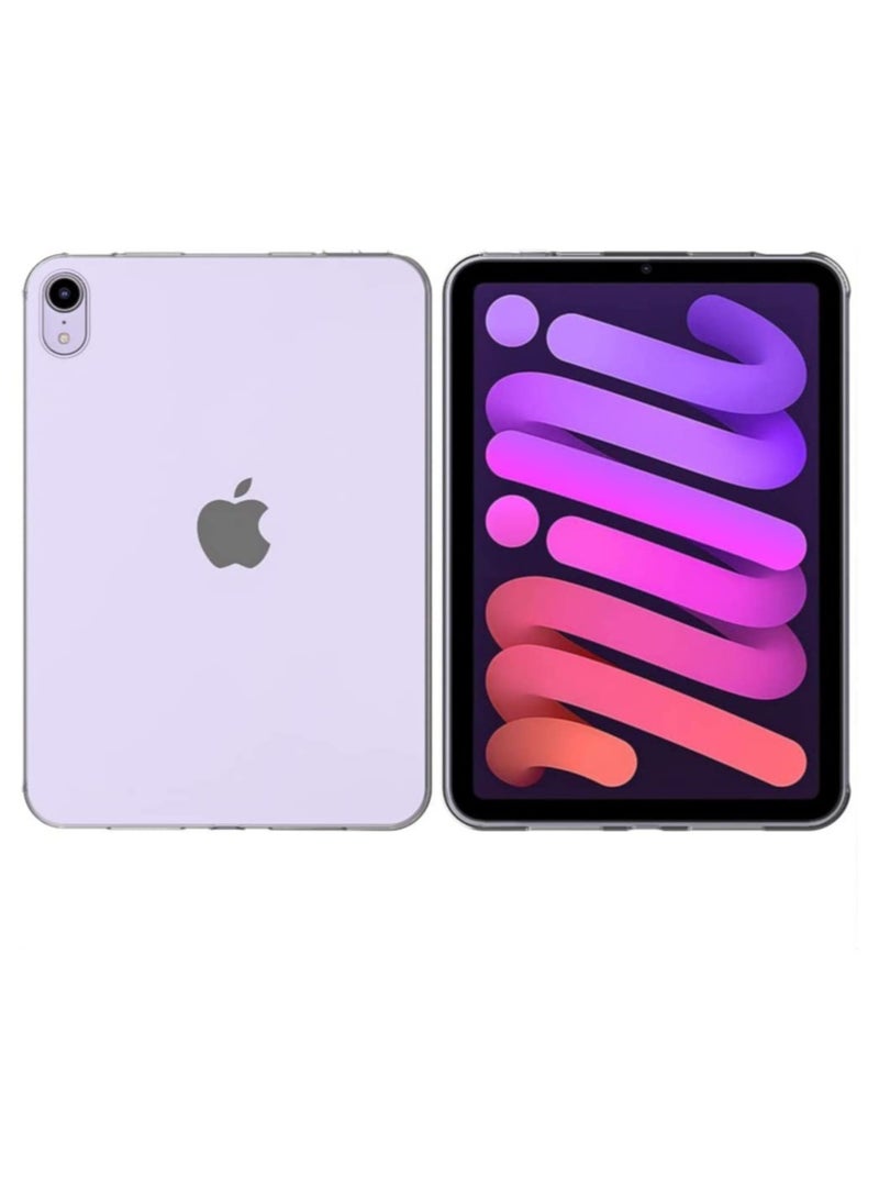 ELTRAZONE iPad Mini 6 Clear Case Slim Design Flexible Soft Protective Cover for iPad Mini 6th Generation 8.3 Inch (2021) Tablet - Image 2