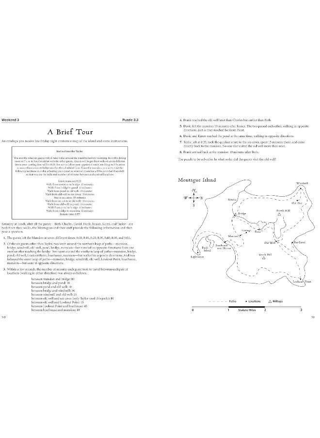 Montague Island Mysteries and Other Logic Puzzles