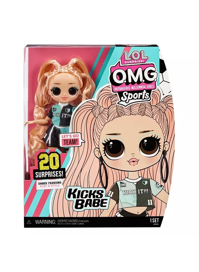 L.O.L. SURPRISE! LOL Surprise OMG - Sports Kicks Babe Fashion Doll - MGA-579793 - Image 1