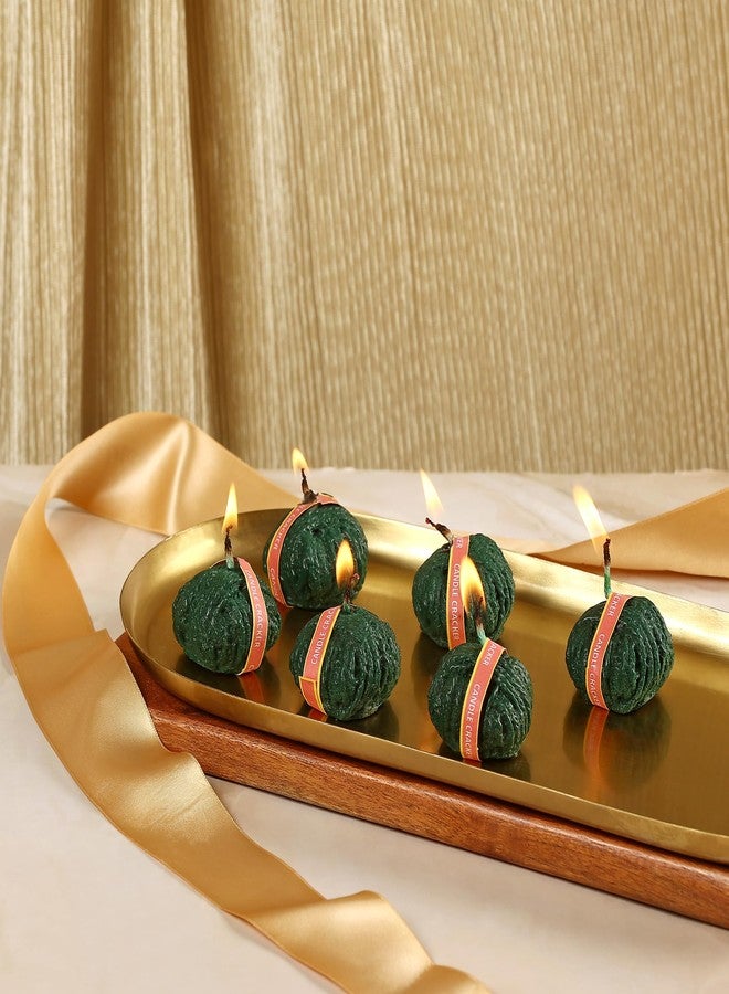 PROSPERRO LUMO شموع بروسبيرو لومو من باركاش كاندلز، شموع فاخرة على شكل بطاطس سوتلي || مصبوبة يدويًا || شموع سوتلي خضراء || شمعة زينة مصنوعة من شمع البارافين النقي 100% || مجموعة من 6 قطع - Image 3