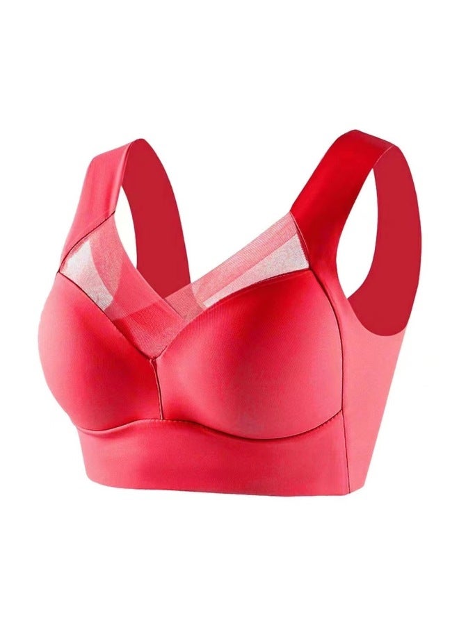 Sand One-piece Fixed Latex Cup Seamless Ice Silk Thin Beauty Back Wrapped Chest Without Steel Ring Sports Tube Top Underwear