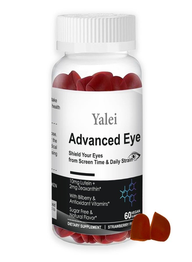 Yalei Lutein and zeaxanthin Supplements | Sugar-Free | 10mg Lutein & 2mg Zeaxanthin for Screen Time Eye Care - with Vitamins A, C, E for Digital Eye Strain | Non-GMO | 60 Count - Image 1