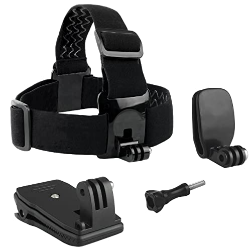 CamKix Head & Backpack Mount Bundle Compatible with GoPro Hero 13, 12,11, 10, 9, 8,7, 6, 5, Black, Session, Hero 4, Black, Silver, Hero+ LCD, 3+, 3, DJI Osmo Action - Image 2
