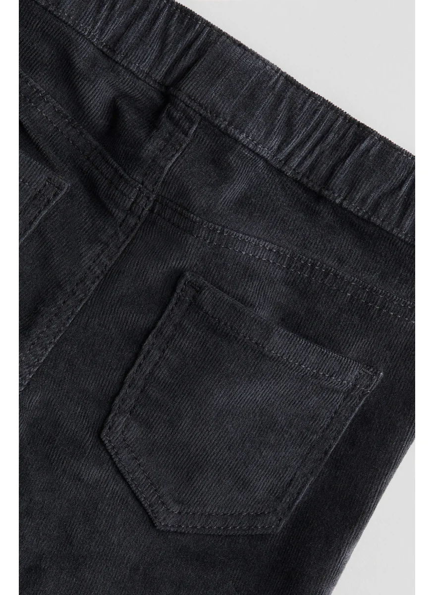 اتش اند ام Skinny Fit Corduroy Trousers