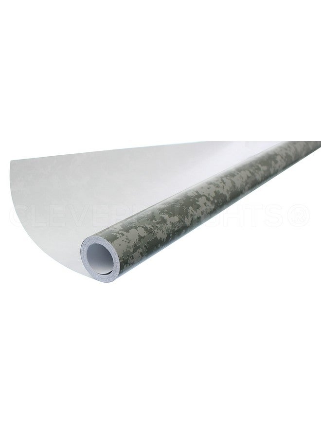 CleverDelights Green Digital Camo Wrapping Paper 30" X 30Ft Roll 75 Sqft Premium Camouflage Gift Wrap Paper - Image 3
