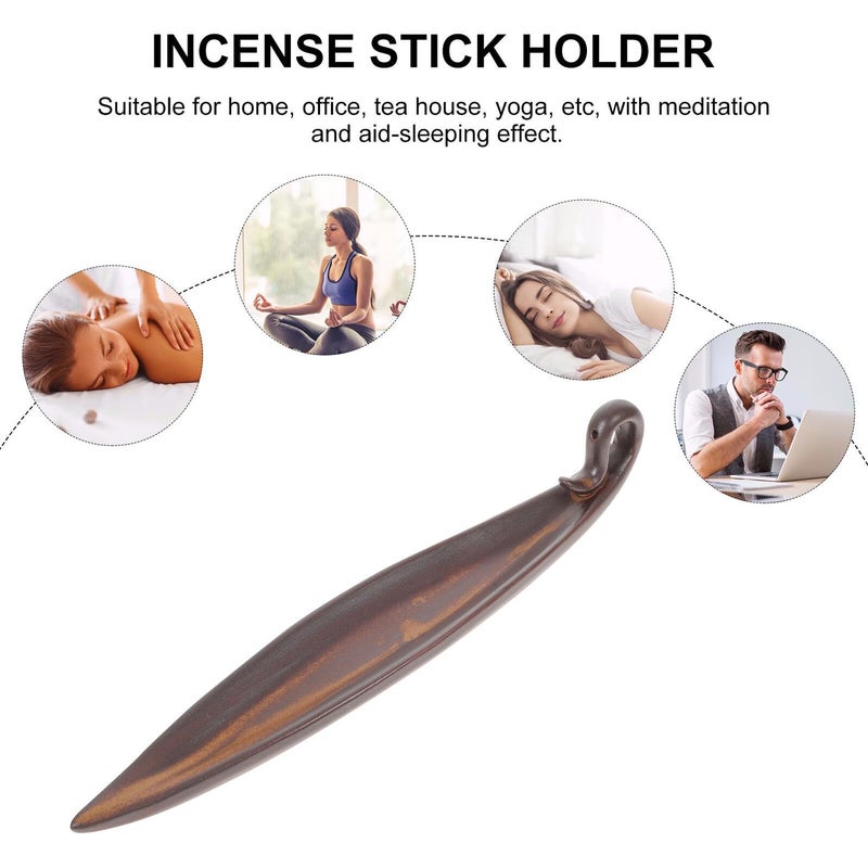 Redwood Incense Burner Set with Sandalwood and Incense Stick Holder 26 4x5 2x5 1cm for Home Meditation - Image 4