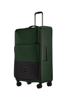 Antler ANTLER Softside Luggage Lighweight Material, Expandable Suitcase For Travel With TSA Approved Lock, Double Zipper (Green, set of 3)  - Image 3