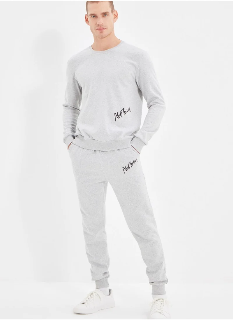 ترينديول Slogan Pyjama Set