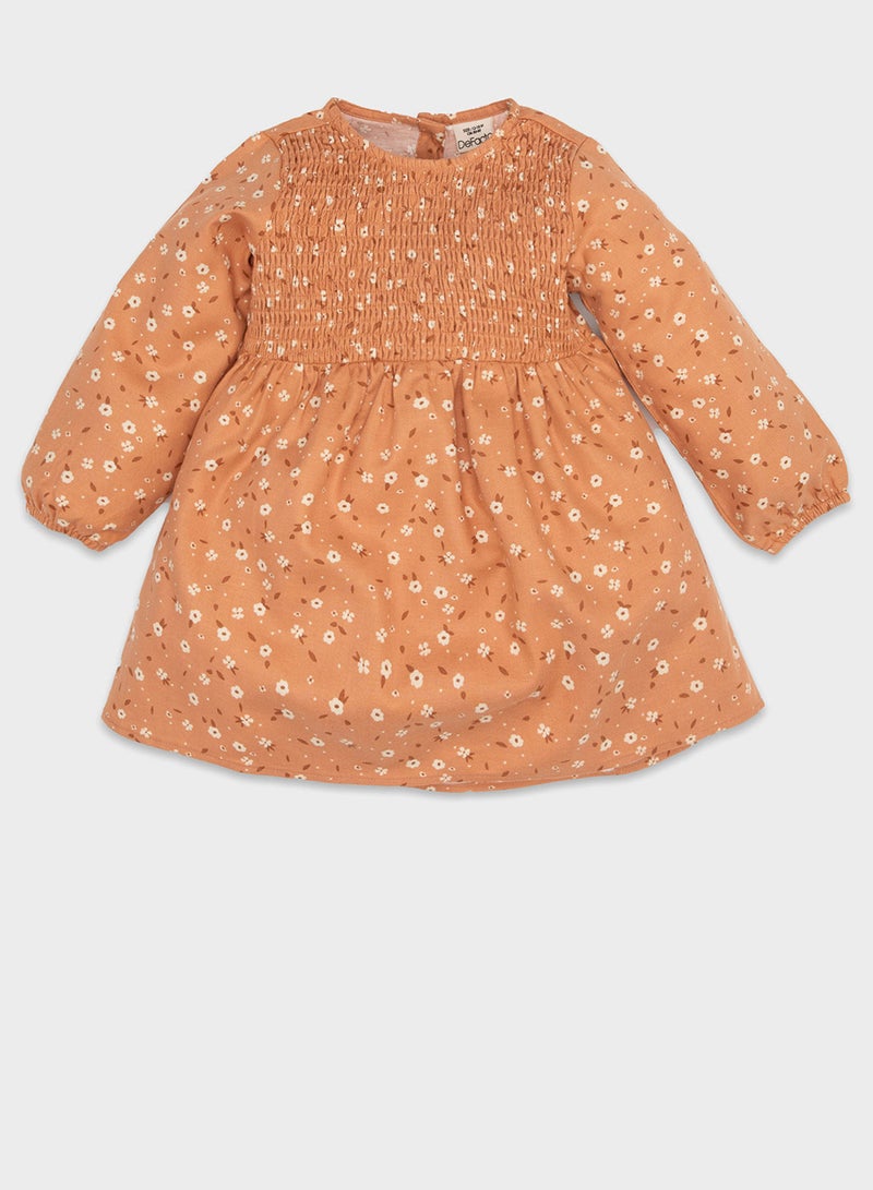 DeFacto Floral Smocked Dress  - Image 1