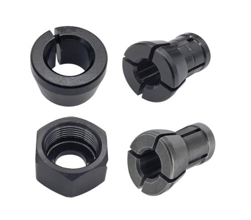 KLMHT 7636371 Collet Replace Fits Makita trim router accessories 14 635mm RP0900 DRT50Z RT0701C RT0702C RP2301FCXK RT0700C RT001G router parts - Image 1