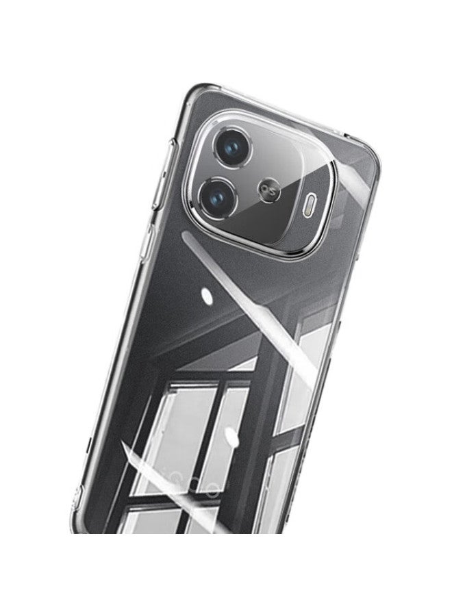 KOOLIFE حافظة هاتف Koolife لـ Iqoo Z9 Turbo/+ / Vivo Iqoo Z9، حماية كاملة للعدسة، غلاف شفاف ناعم صديق للبشرة، غطاء خلفي مقاوم لبصمات الأصابع - Image 1