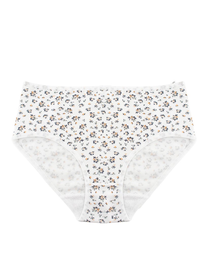 Milk - Comfy Women Midi Underwear Bundle of 10 Colored Midi (Plain & Printed) - Image 1