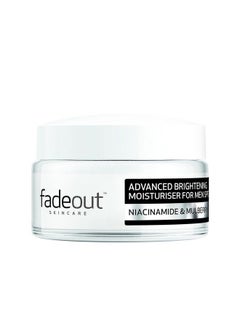 FADE OUT Advanced Brightening Moisturiser For Men Exfoliating Daily Moisturiser With Spf20 With Niacinamide & Mulberry 2 X 50Ml  - Image 4