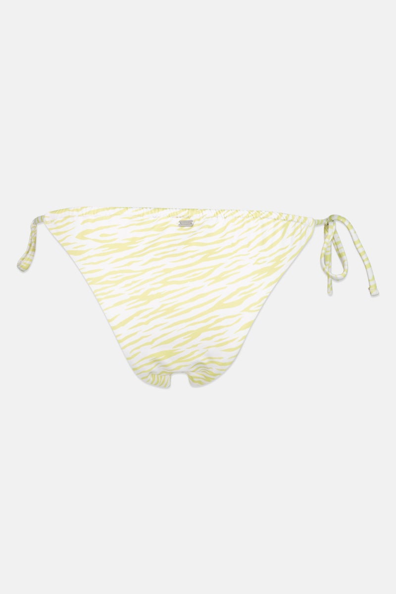 Bershka Women Animal Print Bikini Bottom, Multicolor - Image 3