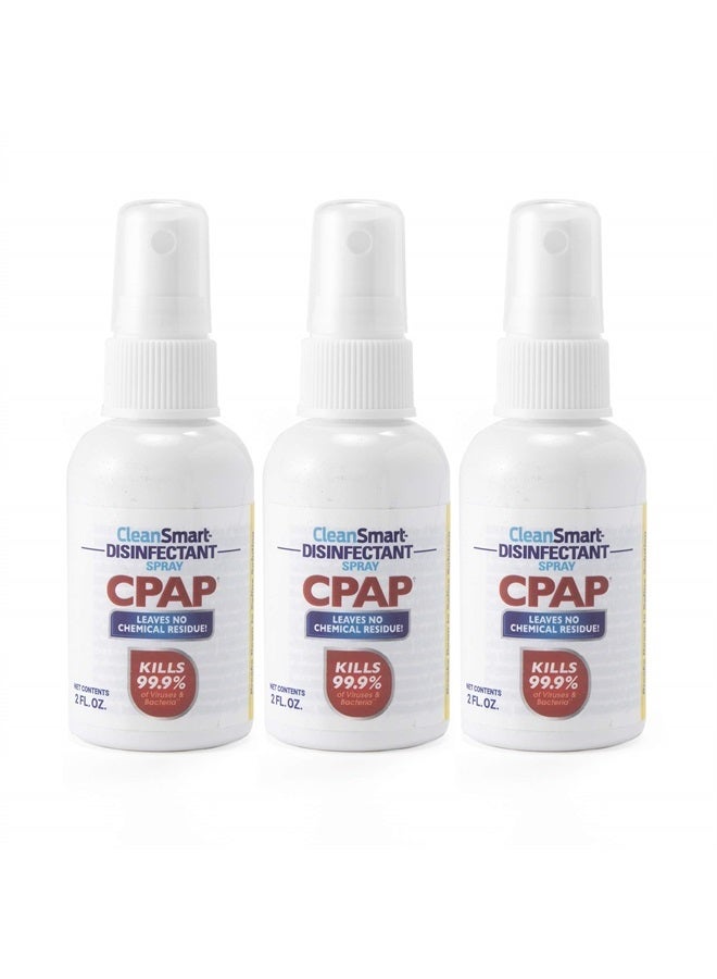 CleanSmart CPAP Disinfectant Spray to Go, 2 oz Travel Bottle, (Pack of 3) - Image 1