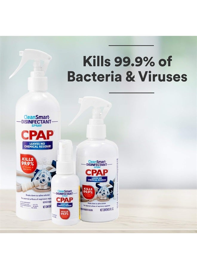 CleanSmart CPAP Disinfectant Spray to Go, 2 oz Travel Bottle, (Pack of 3) - Image 2