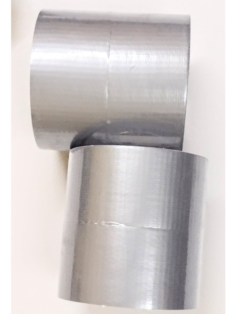 Generic 4 Rolls of 1.75" Grey Tape 10 Yards for Packaging, Strong and Heavy Duty for Sealing Boxes, Parcels, Mail and Office Supplies - Image 2