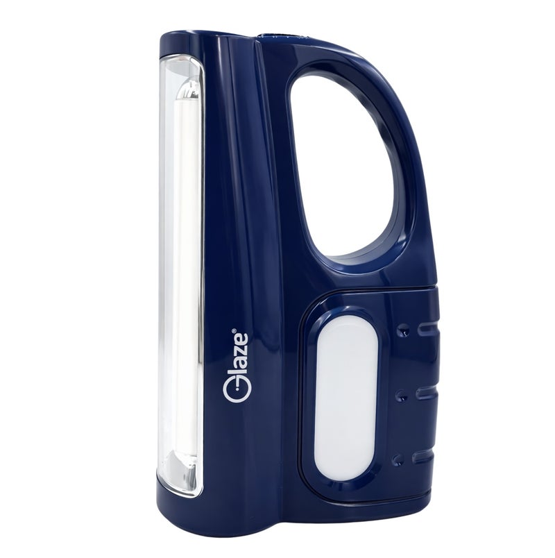 جليز مصباح طوارئ قابل للشحن – مزود بأنبوبين SMD وضوء جانبي، بطارية Li-ion 3.7 V 2.4 Ah، حماية من الشحن الزائد وشحن Type‑C – مصباح LED محمول للرحلات، المنزل والاستخدام الطارئ - Image 1