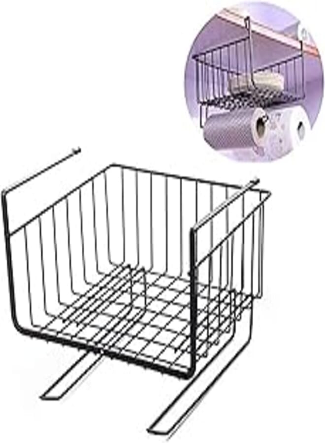 Ruihao Multifunctional Creative Under Shelf Hanging Wire Kitchen Storage Basket