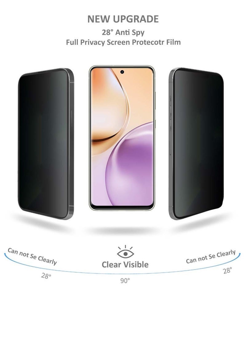 vesus Realme 14 Pro 5G 2025 Yesido Premium Anti-Spy Hydrogel Film Screen Protector â€“ Thin, Flexible, Full Coverage, Privacy Protection, Anti-Scratch, Easy Installation â€“ Clear - Image 5