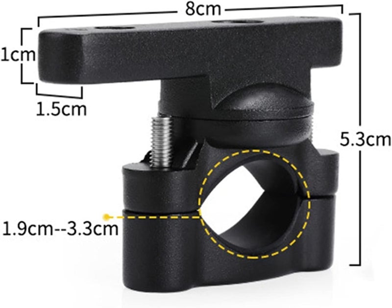 QASULER Motorcycle Beverage Cup Holder - Image 2