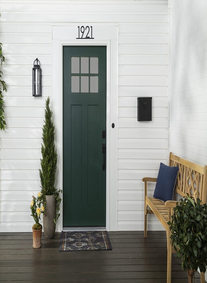 Rust-Oleum 376514 Advanced Dry Door & Trim Paint, Quart, Satin Vermont Green - Image 4