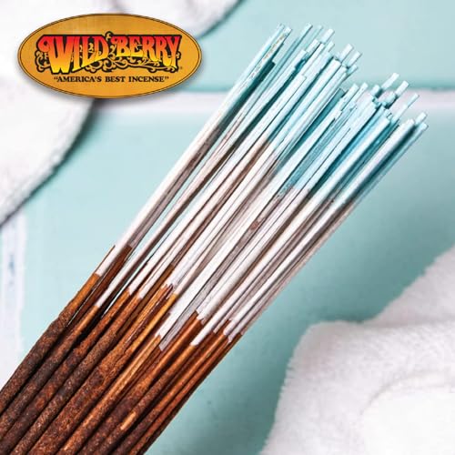 Wild Berry Incense Sticks - Egyptian Cotton - Crisp Linen and Cotton Scent - Hand Dipped in The USA (100 Count) - Image 2