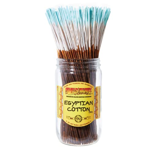 Wild Berry Incense Sticks - Egyptian Cotton - Crisp Linen and Cotton Scent - Hand Dipped in The USA (100 Count) - Image 1