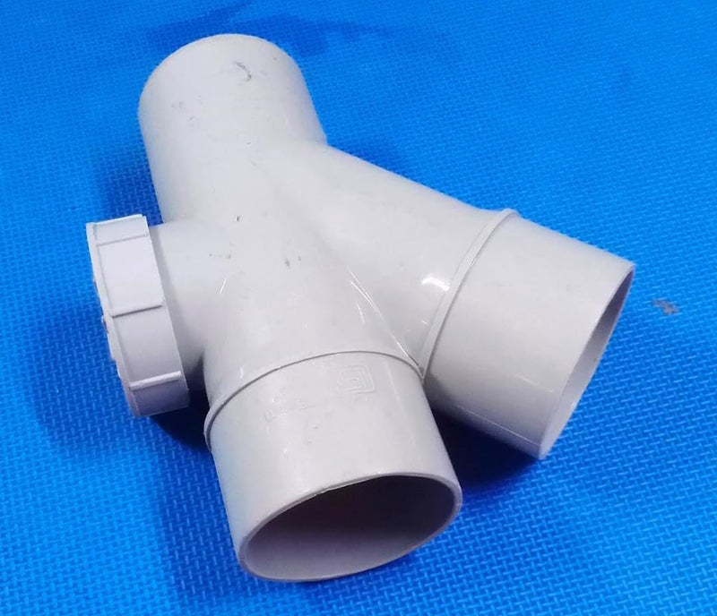 LT PVC Single Y with Door Heavy Duty 75mm pack of 1  - Image 3