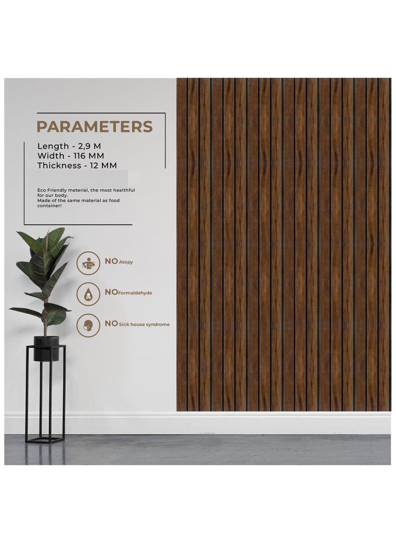 Asnad - Asnad Interior Wall Panel with Modern and Stylish design, smooth surface, Flawless finish easy installation Louver AM1317-A - Image 1