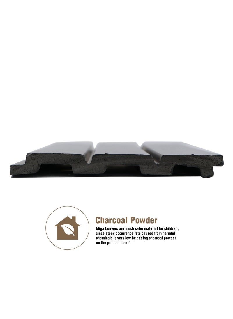 Asnad - Asnad Interior Wall Panel with Modern and Stylish design, smooth surface, Flawless finish easy installation Louver AM1317-A - Image 1