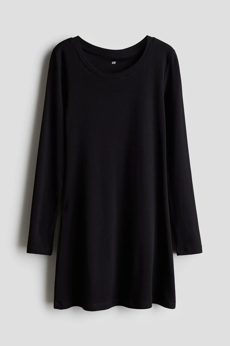 H&M Long-sleeved jersey dress